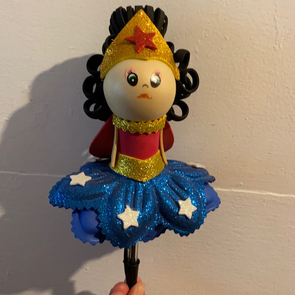 Unique Superwoman Doll Pen